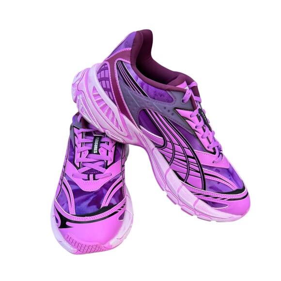 PUMA Pleasures x Velophasis Overdye Purple Run Comfort Men’s 9.5 Women’s 11 NWB - Picture 5 of 7